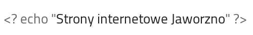 Strony internetowe Jaworzno
